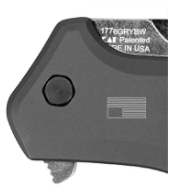 Kershaw Link - Gray Aluminum BlackWash model number blade lasering 1776GRYBW
