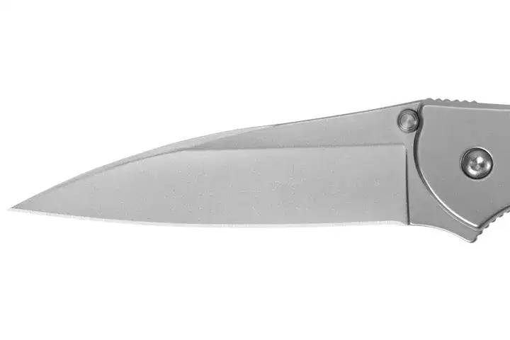 Bead-Blasted Finish blade. Described under the heading Bead-Blasted Finish.