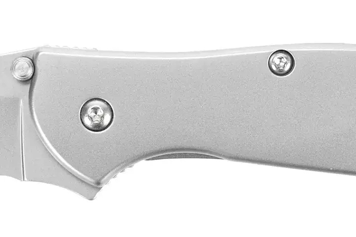 Stainless Steel handle. Described under heading Stainless Steel.